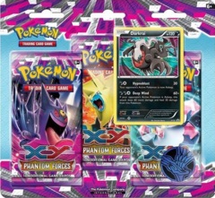 Pokemon XY4 Phantom Forces 3-Booster Blister Pack - Darkrai Promo